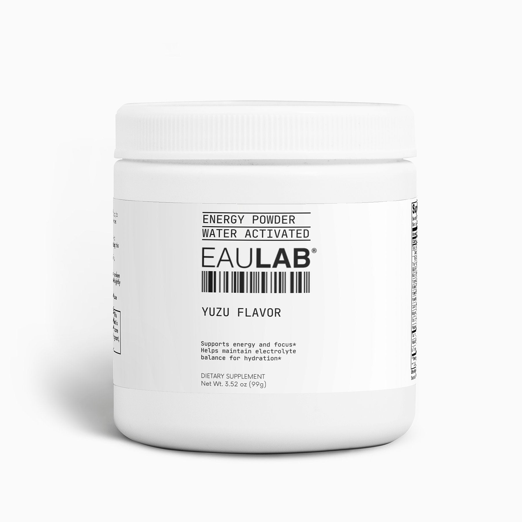 EAULAB Energy Powder (Yuzu Flavor)